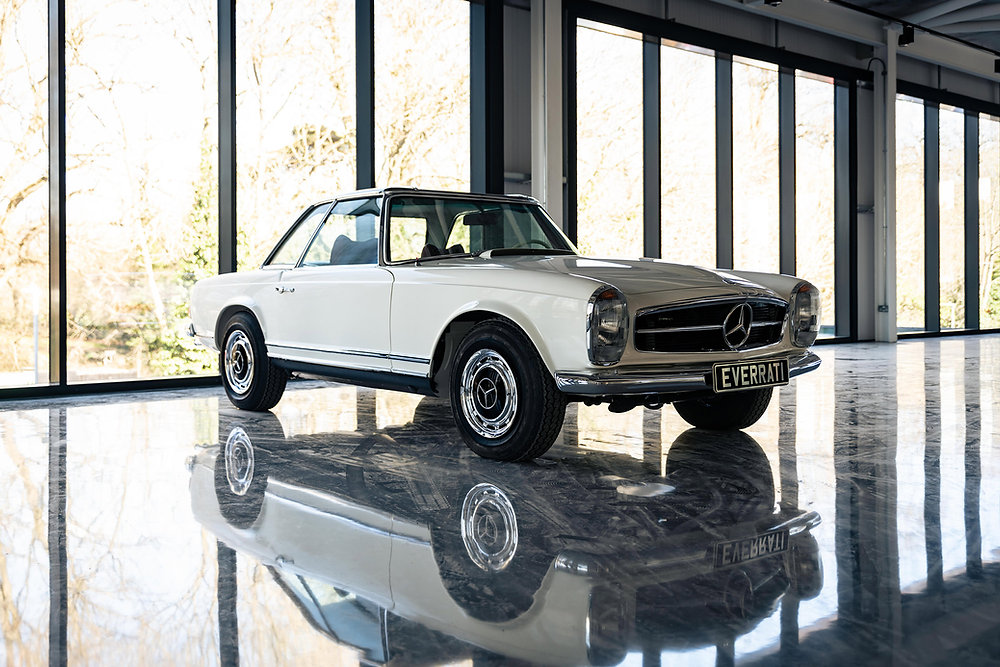 It’s Electric! Mercedes 280 SL & SLC
