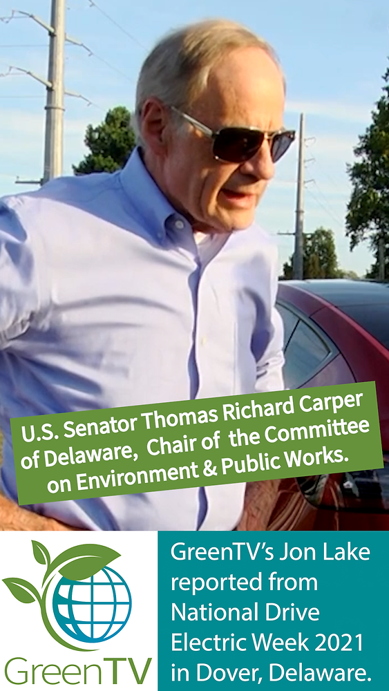 It’s Electric! Senator Carper Votes EV’s